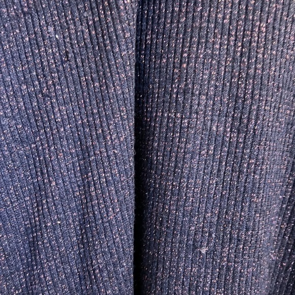 Anthropologie purple sparkle holiday sweater - Picture 9 of 10